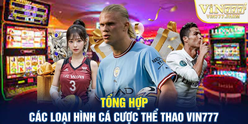 Tổng hợp các loại hình cá cược thể thao Vin777 hấp dẫn nhất